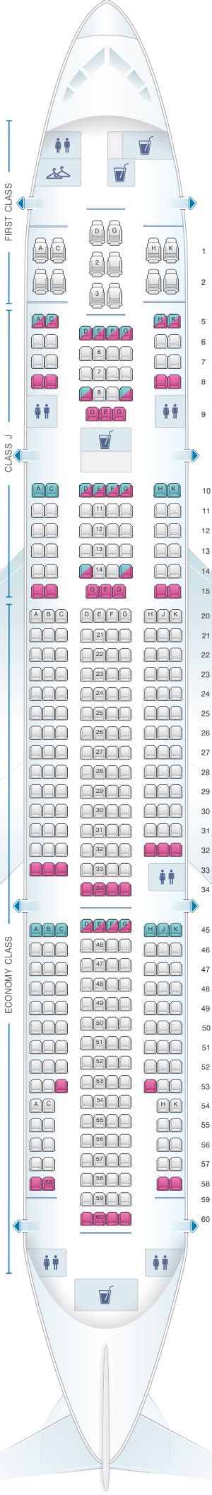 jal seat map.